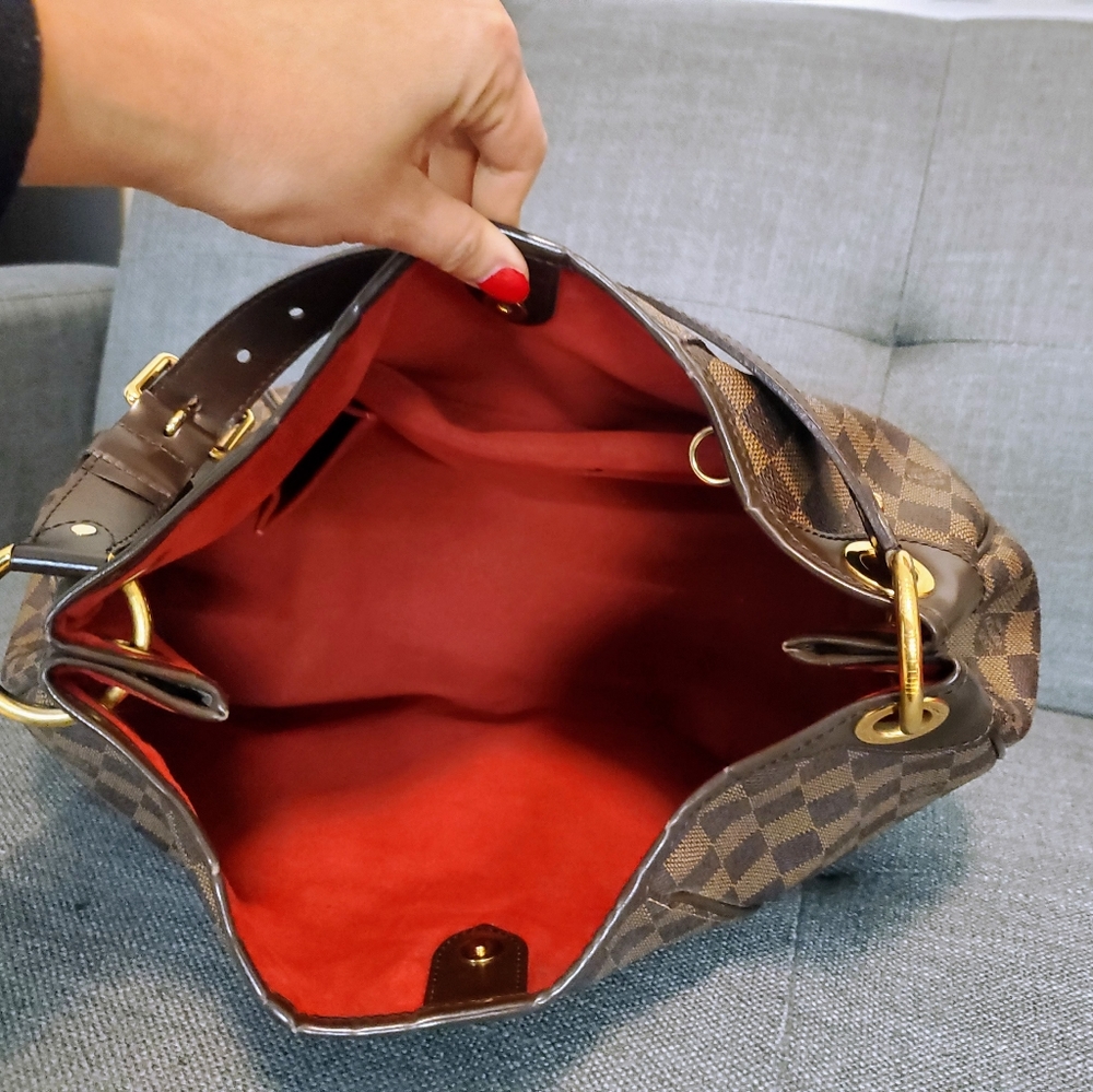 RARE Louis Vuitton Galliera GM in Damier Ebene - Picture 3 of 9